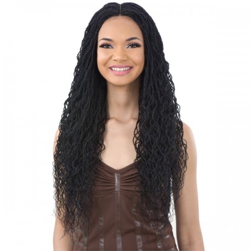 Freetress Equal Synthetic Lace Part Braid Wig CURLY MILLION TWIST